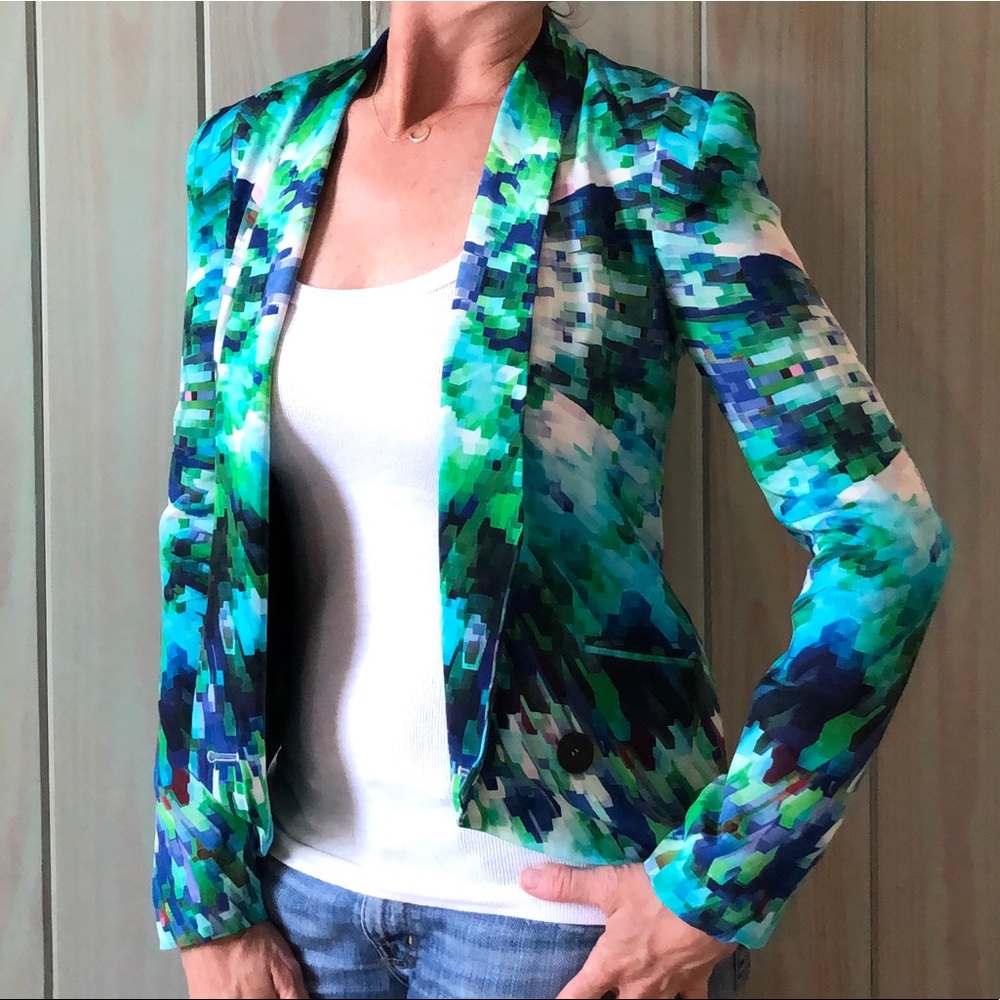 Rebecca Minkoff Becky Silk Blazer